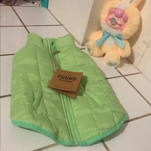 Found My Animal Green Dog Vest
